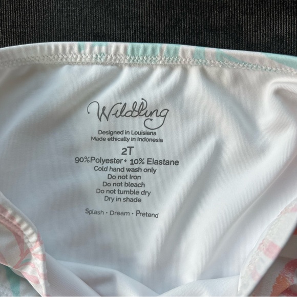 NWT Wilding Clothing Tankini Size 2 - Picture 5 of 6